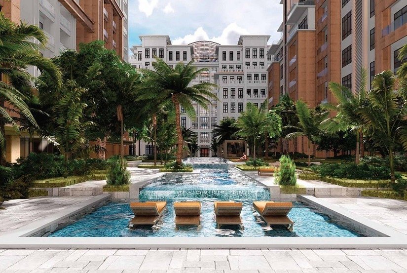 Le Parc Apartment Signature Facility, The Garden Atrium | KF Map – Digital Map for Property and Infrastructure in Indonesia